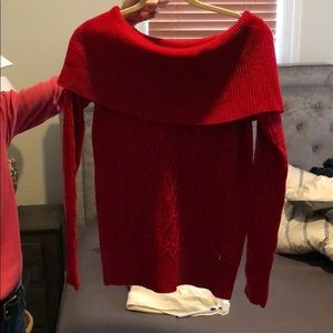 Tommy Hilfiger red sweater